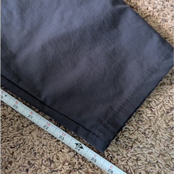 Lululemon ABC Classic-Fit Trouser Gray High Waist Chino Cropped Pants, size 38 - Picture 7 of 7